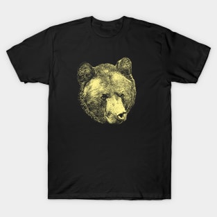 Brown bear portrait T-Shirt